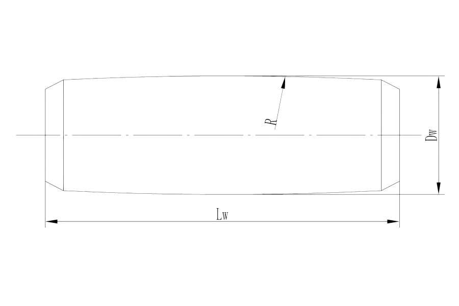 Symmetrical Spherical Roller 44x47.964mm